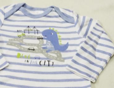 Langarmbody Gr. 62 von Babyclub by C&A (4131)